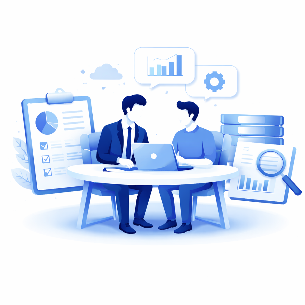 Ilustrasi Konsultasi Data Manajemen